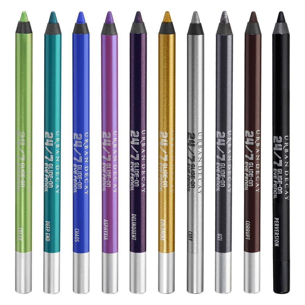 colorful eye pencils